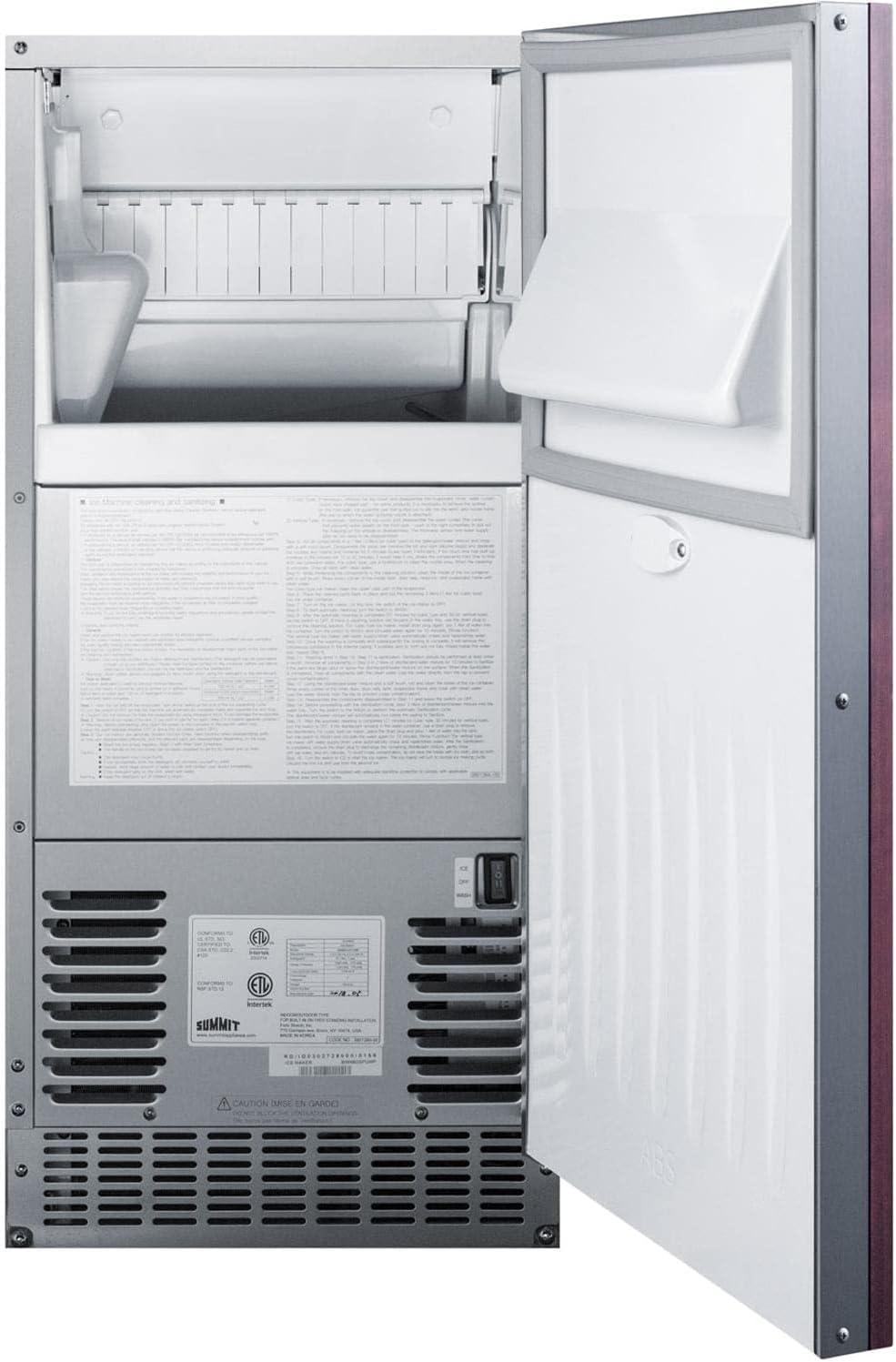 Summit Appliance Summit Appliance 0.98 Cubic Feet Ice Machine - 105''