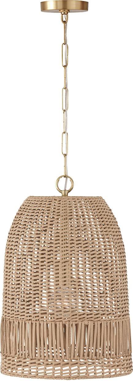 Capital Lighting Naomi 1 - Light Pendant in  Matte Brass