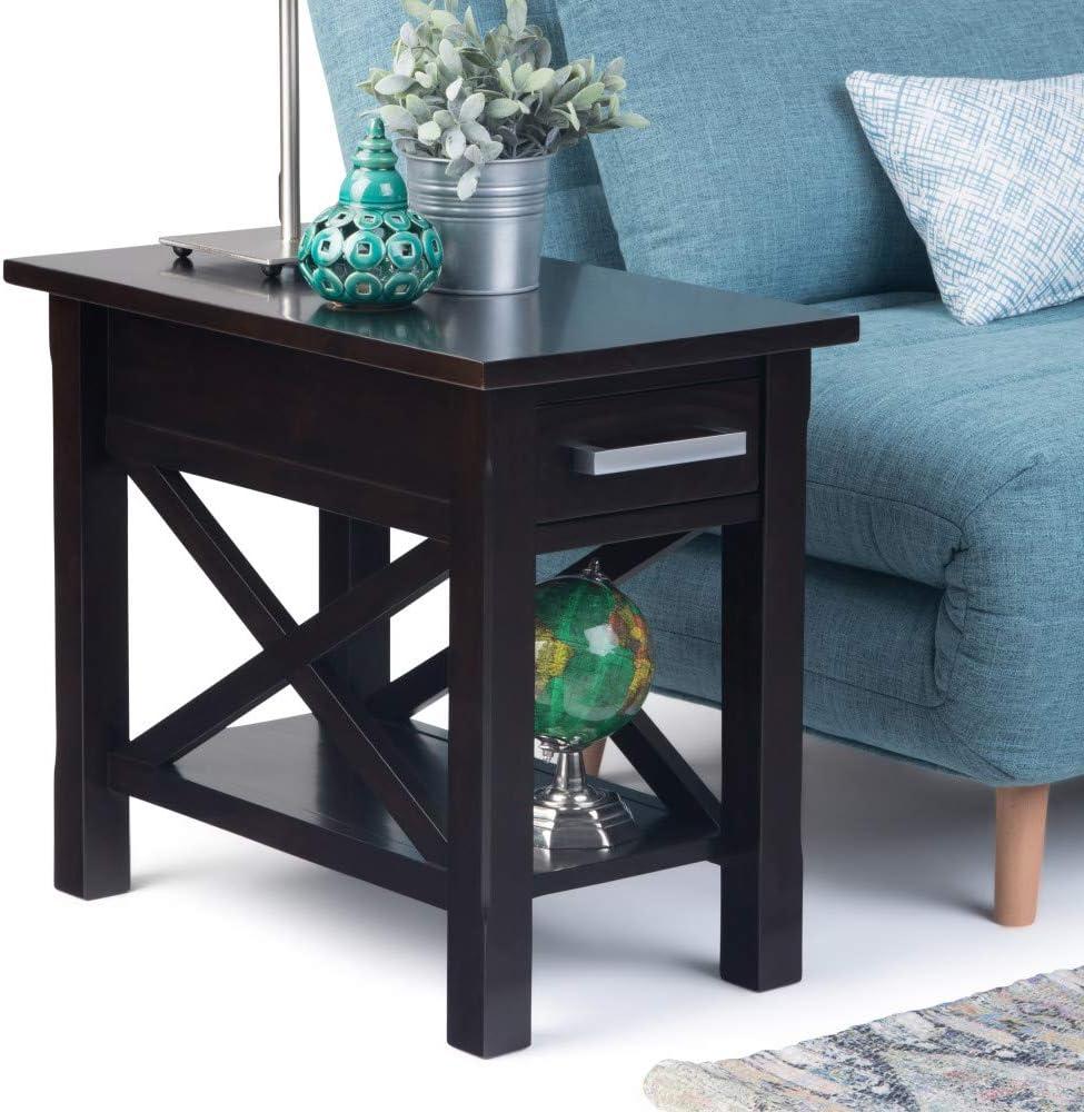 Simpli Home Kitchener End Table with Storage