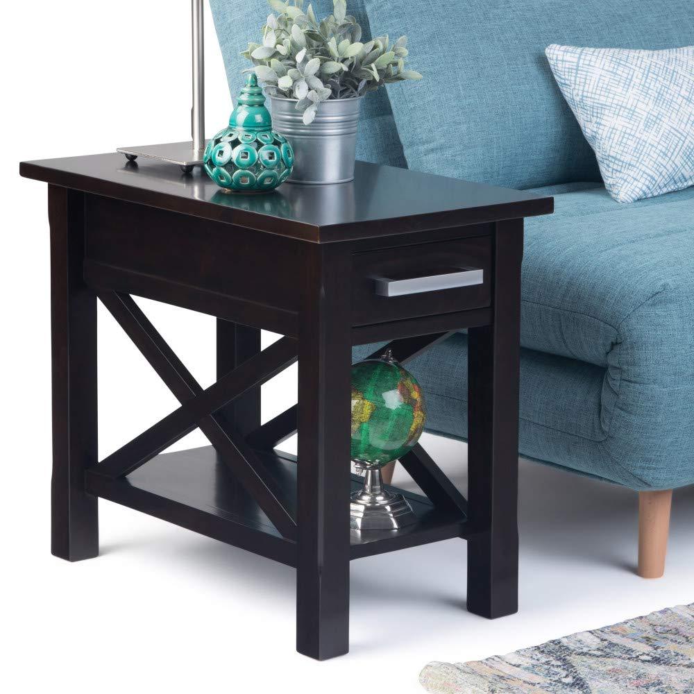Simpli Home Kitchener End Table with Storage