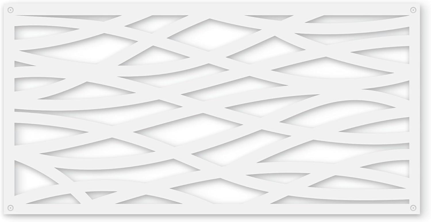 Grid Axcents 2 ft. H x 4 ft. W Polyethylene Privacy Screen