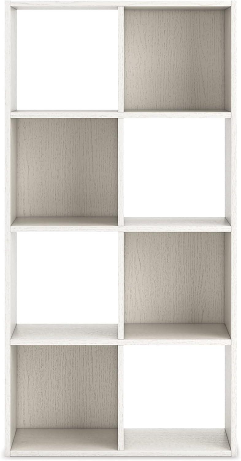 White Eight Cube Organizer with Laminated Surface