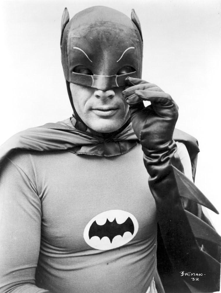 Classic Batman TV Show 8x10 Black and White Photo Print