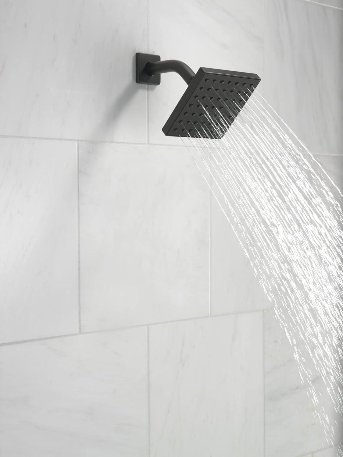 Delta Rp51034 Square Shower Arm Flange - Black