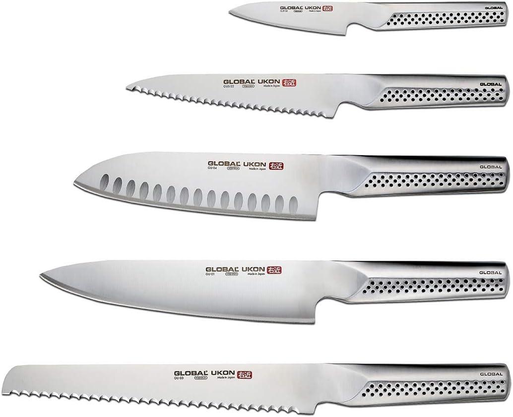 Global Knives Global Knives Ukon 6 Piece Knife Block Set