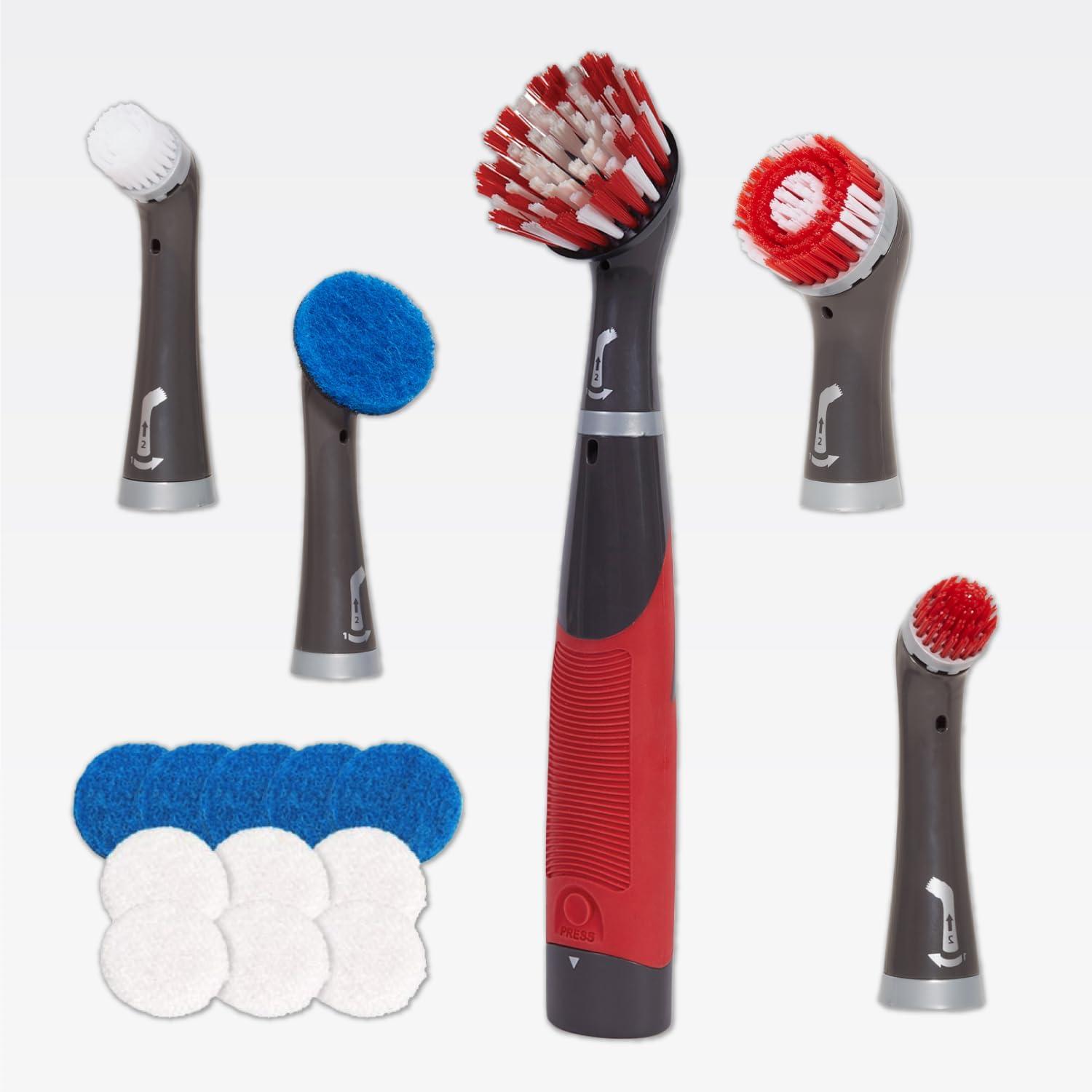 Rubbermaid Power Scrubber - 18pc