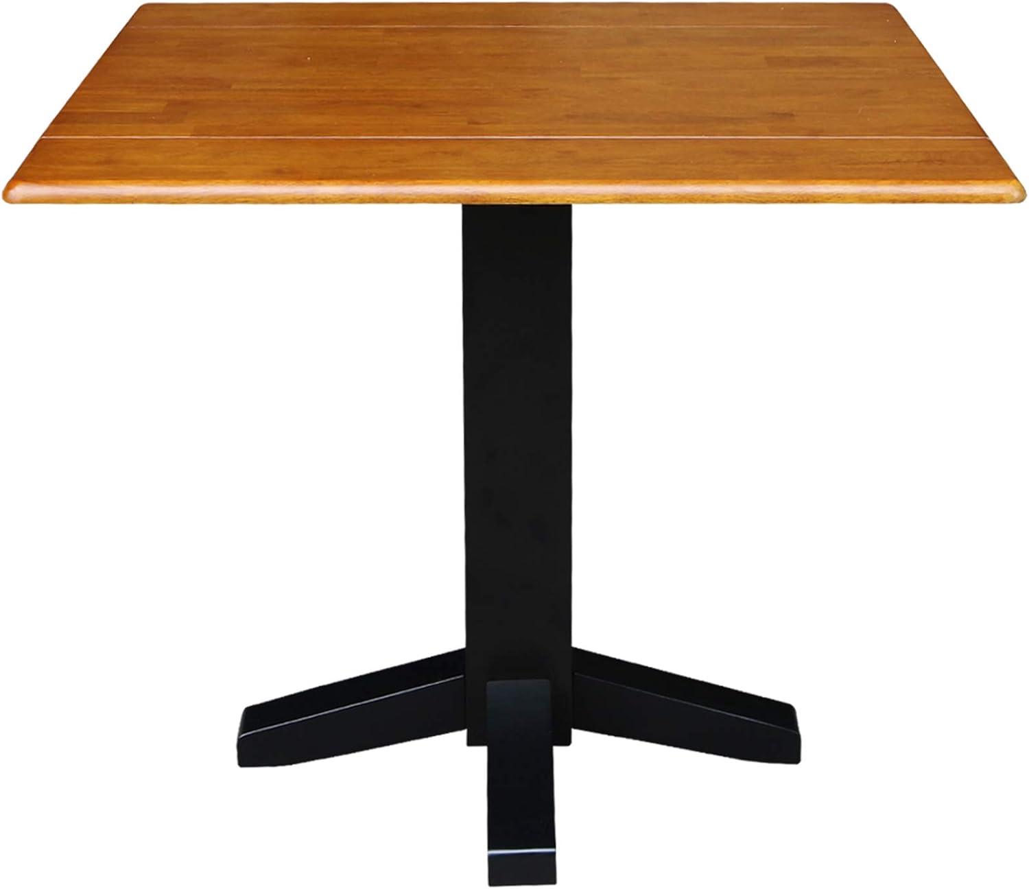 36" Sanders Square Dual Drop Leaf Dining Table - International Concepts
