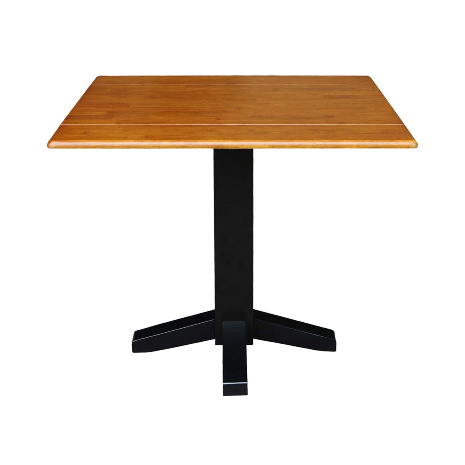 36" Sanders Square Dual Drop Leaf Dining Table - International Concepts