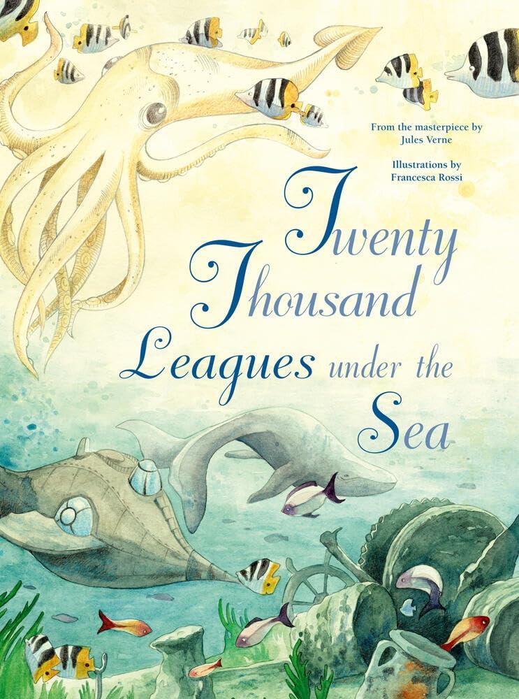 Twenty Thousand Leagues Under the Sea - by  Jules Verne (Hardcover)