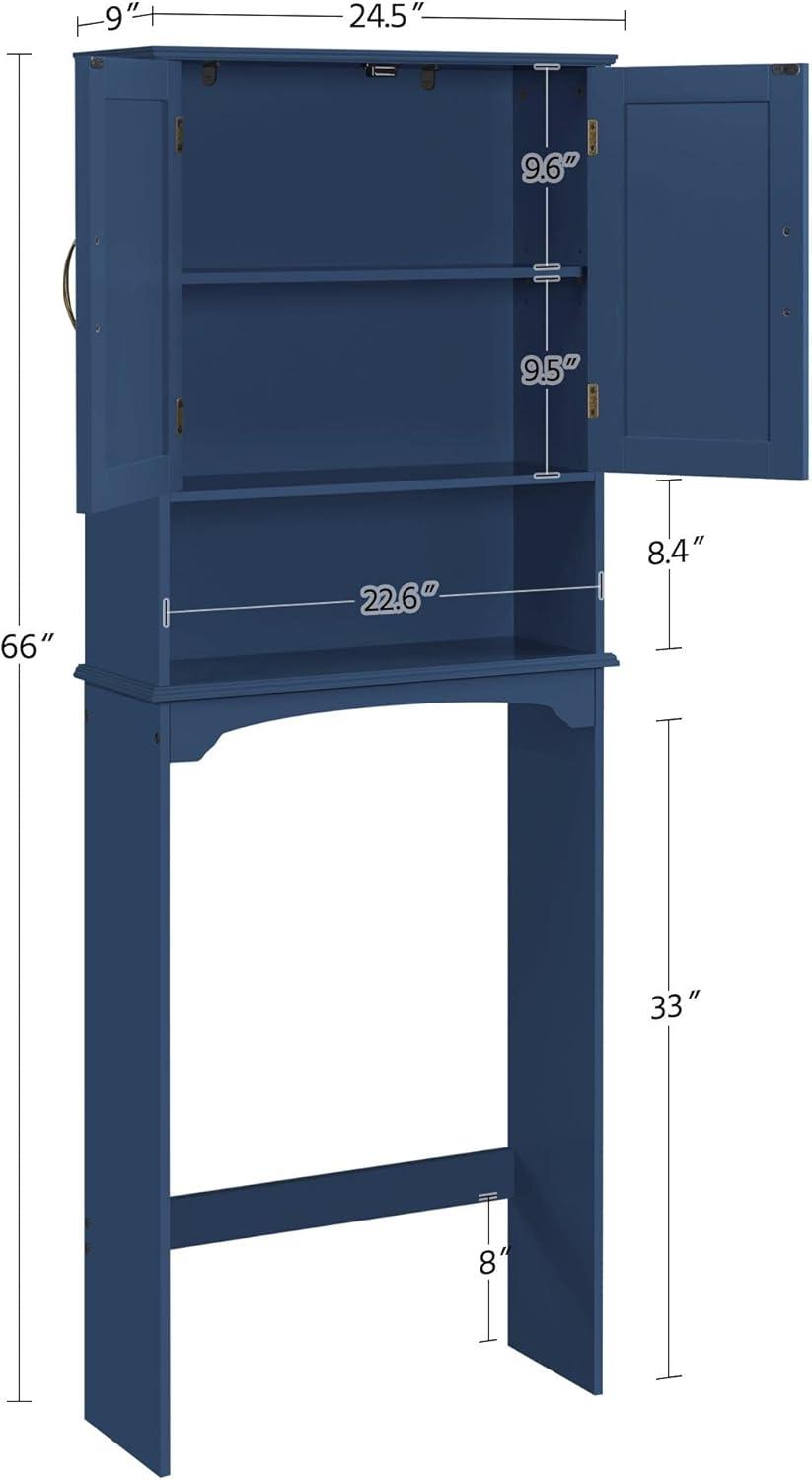 Yaheetech Over-the-Toilet Bathroom Cabinet with Adjustable Shelf