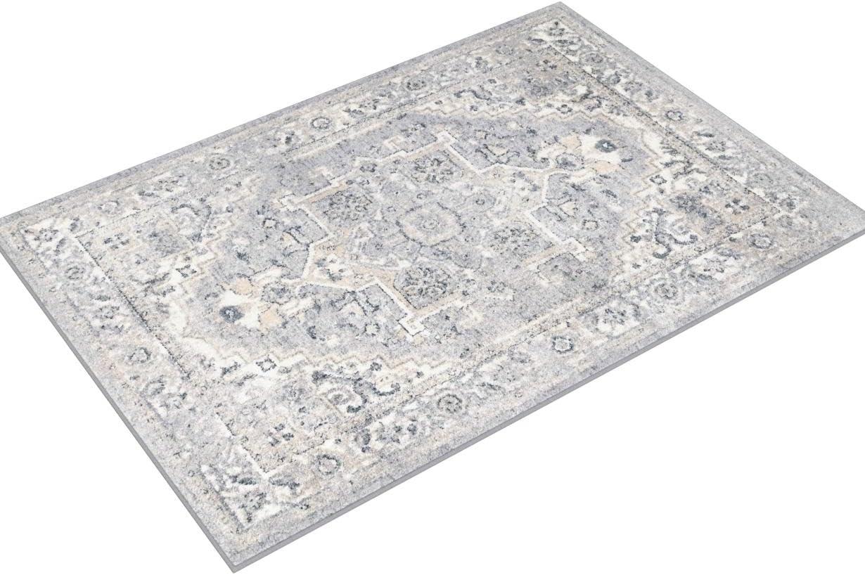 Nuloom Gena Distressed Transitional Medallion Indoor Area Rug