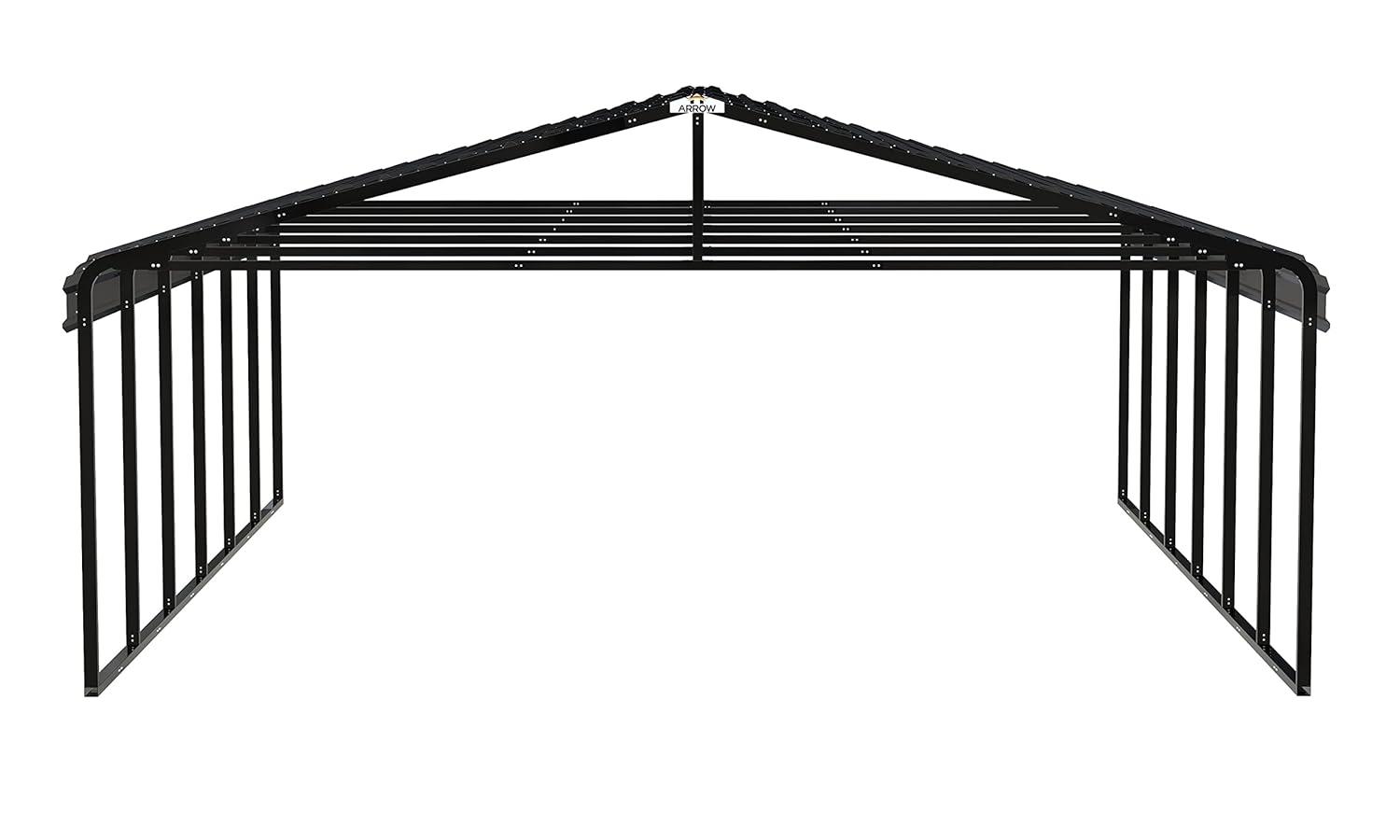 Arrow Arrow Carport, 20 ft. x 24 ft. x 9 ft.