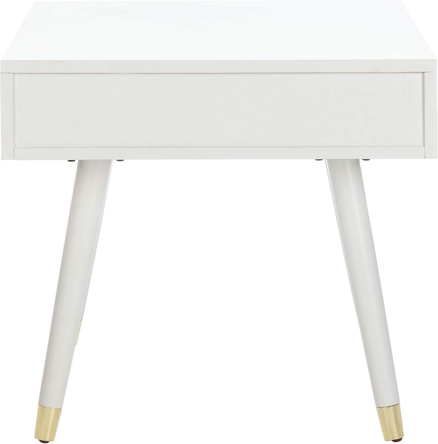 Levinson Gold Cap End Table  - Safavieh