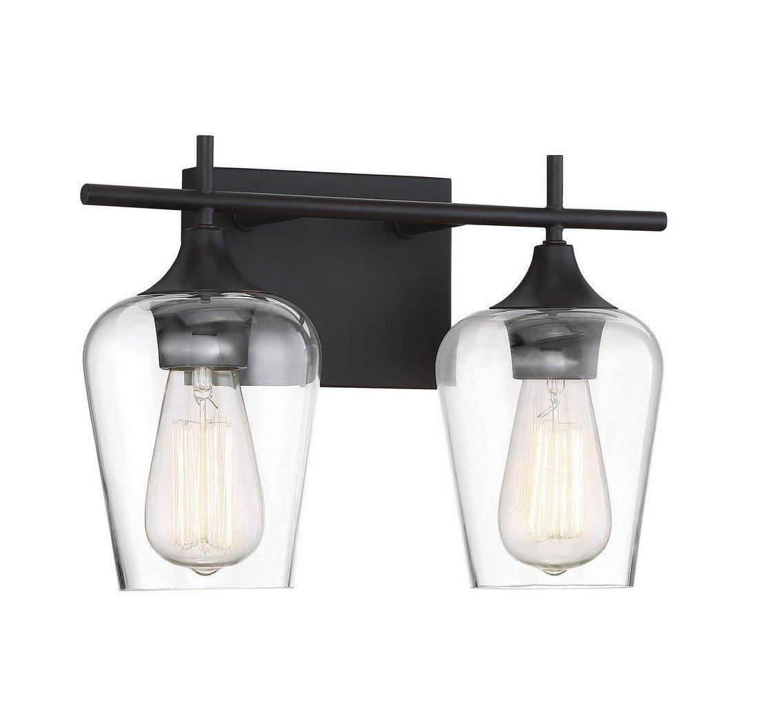 Savoy House Octave 2 - Light Vanity in  English Bronze