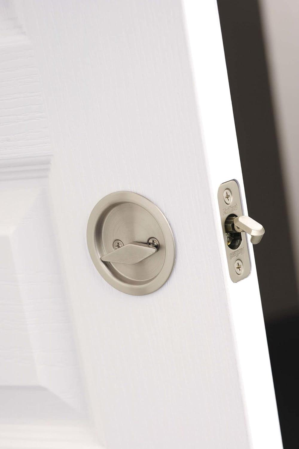 Kwikset Square Privacy Pocket Door Hardware