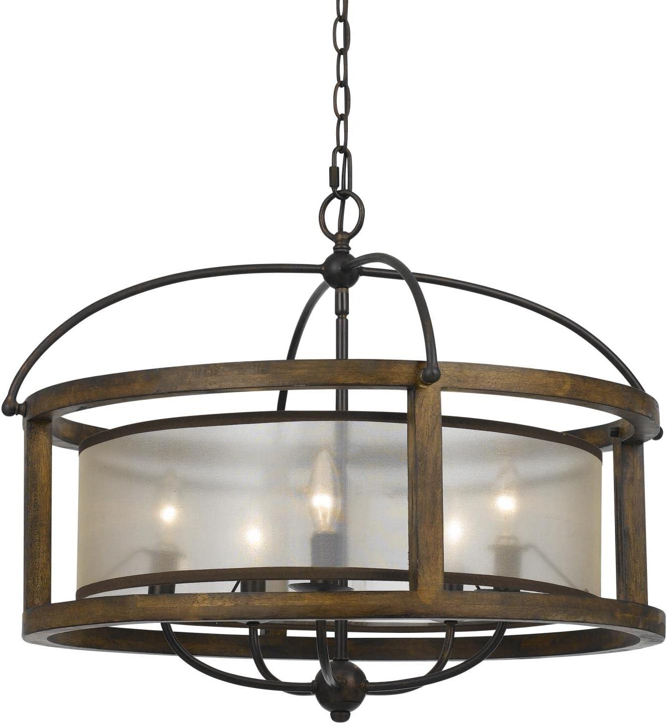 Cal Lighting, 60W X 5 Round Chandelier