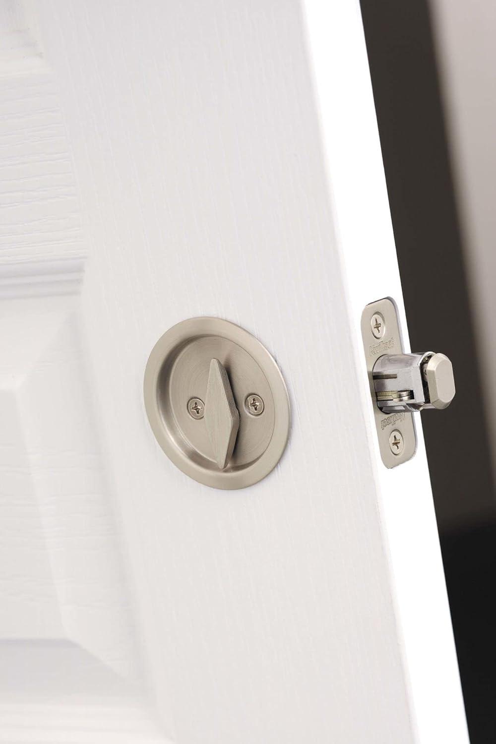 Kwikset Square Privacy Pocket Door Hardware