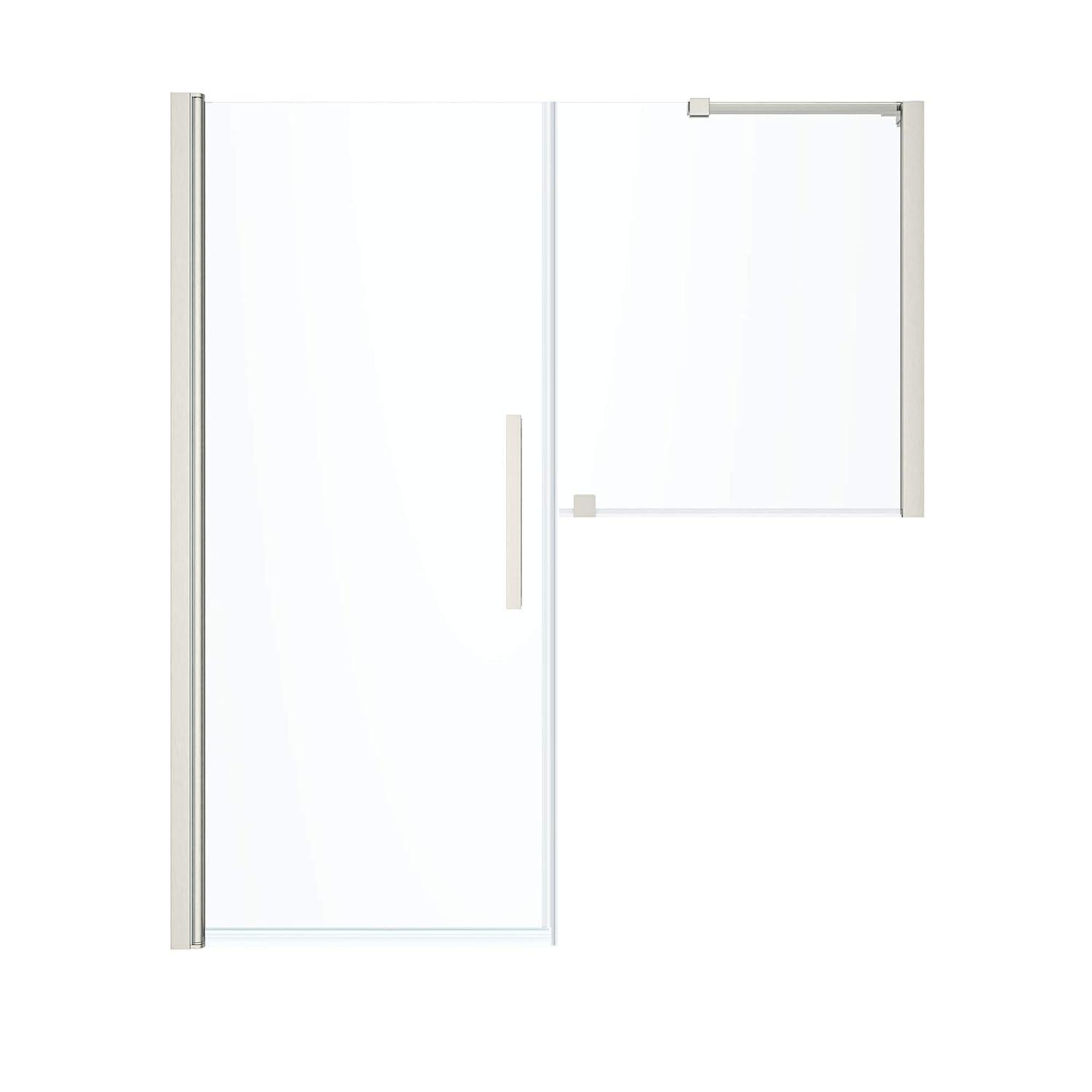 OVE Decors Endless PA05A0100 Pasadena, Buttress Alcove Frameless Shower Door, 57 13/16 to 59 13/16 in. W x 72 in. H, in Chrome