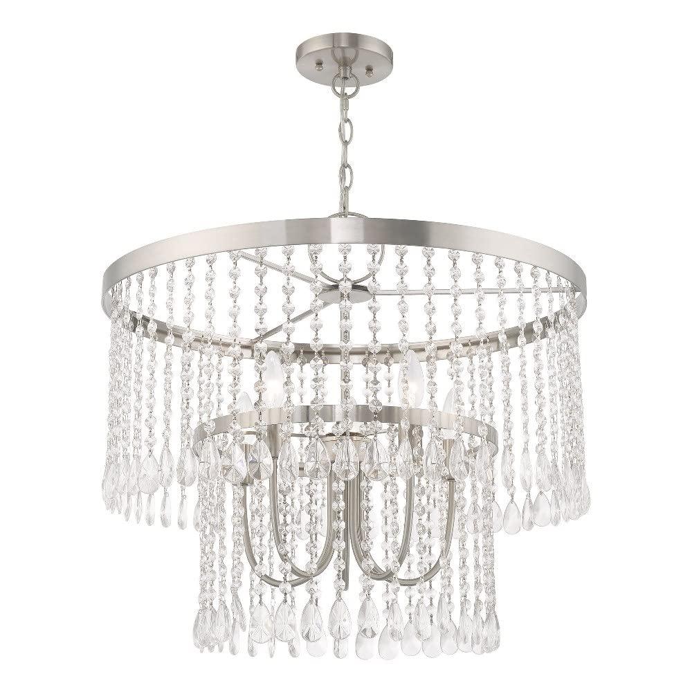 Livex Lighting Elizabeth 5 - Light Chandelier in  Brushed Nickel