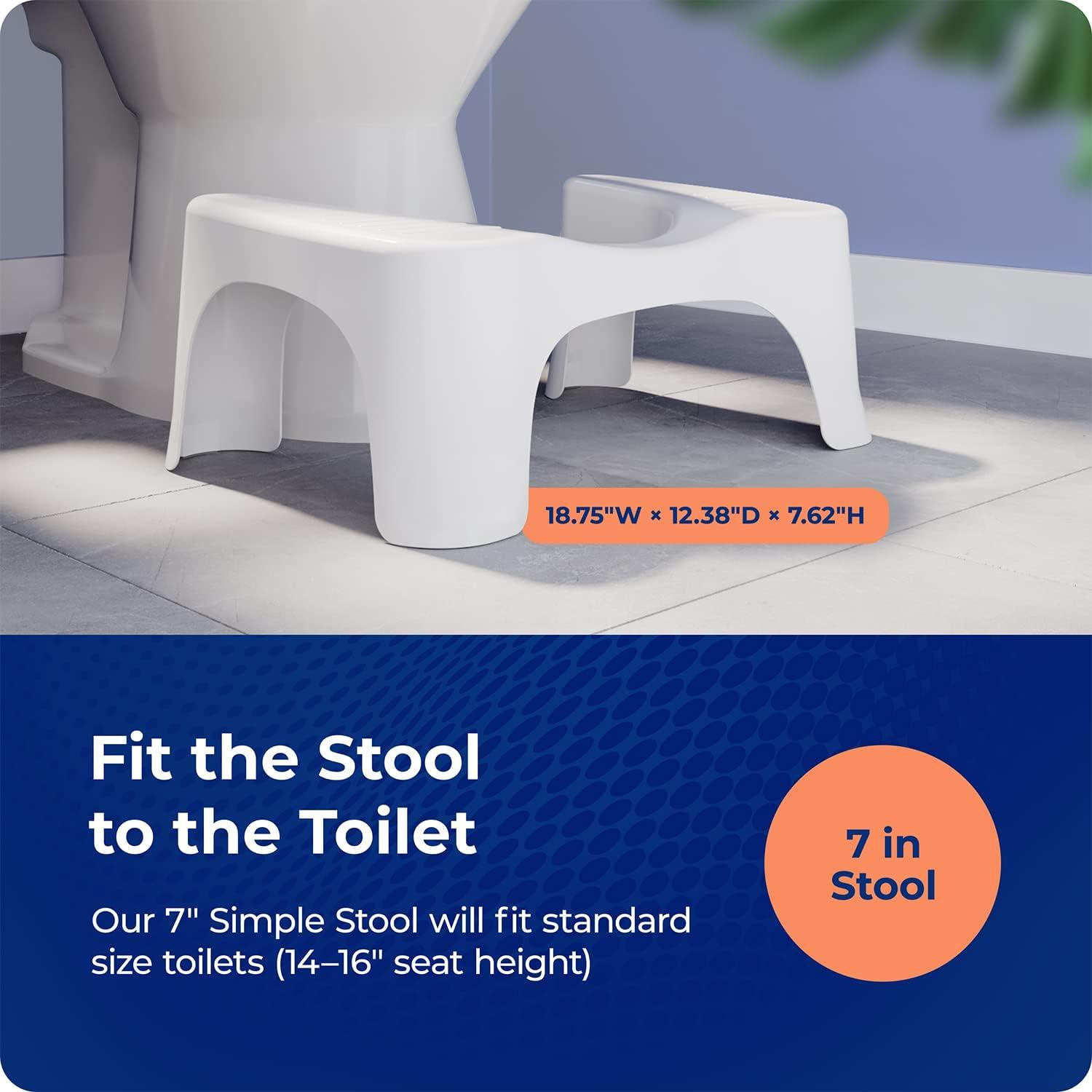 Simple Toilet Stool by Squatty Potty