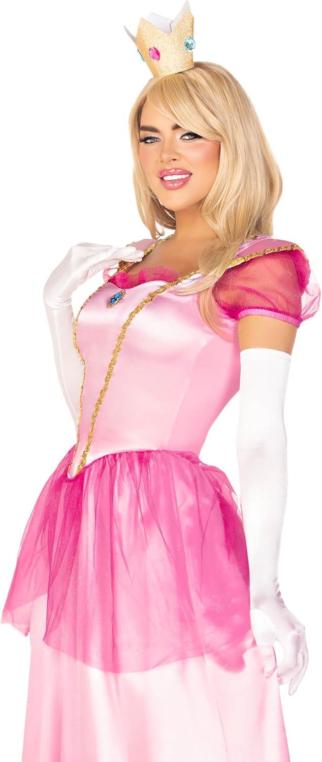 Leg Avenue Women's Classic Rose Pink Princess Costume