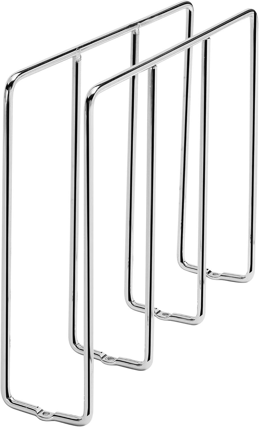 Rev-A-Shelf U-Shaped Bakeware Divider Cabinet Organizer, Chrome