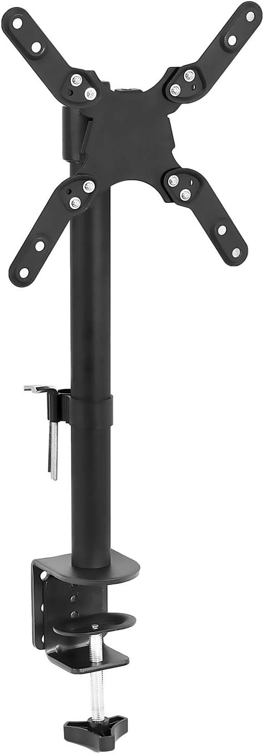 Mount-it Mount-It Monitor Mount & TV Desk Mount | Heavy-Duty Height & Tilt Adjustable Monitor Stand | Black
