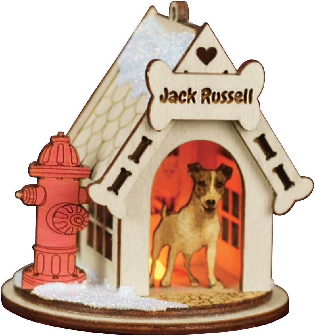 Old World Christmas Wood Animals Hanging Figurine Ornament