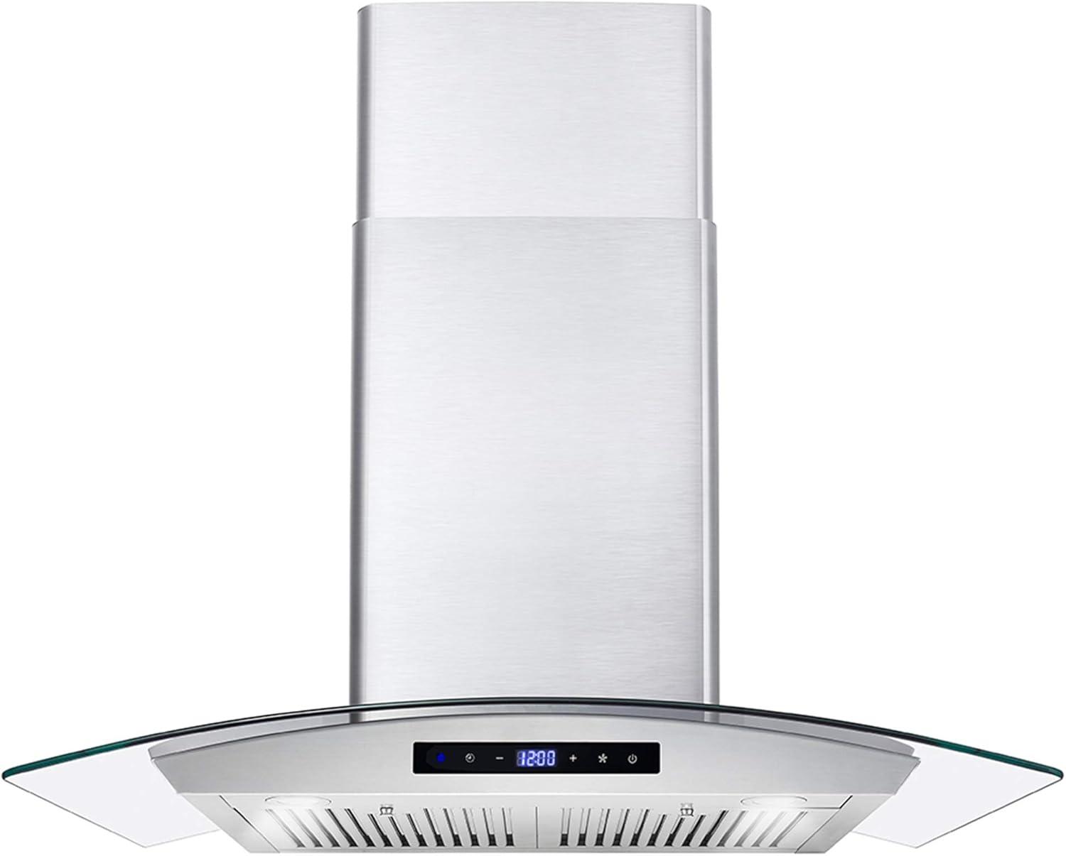 30-Inch Stainless Steel Convertible Wall Mount Range Hood