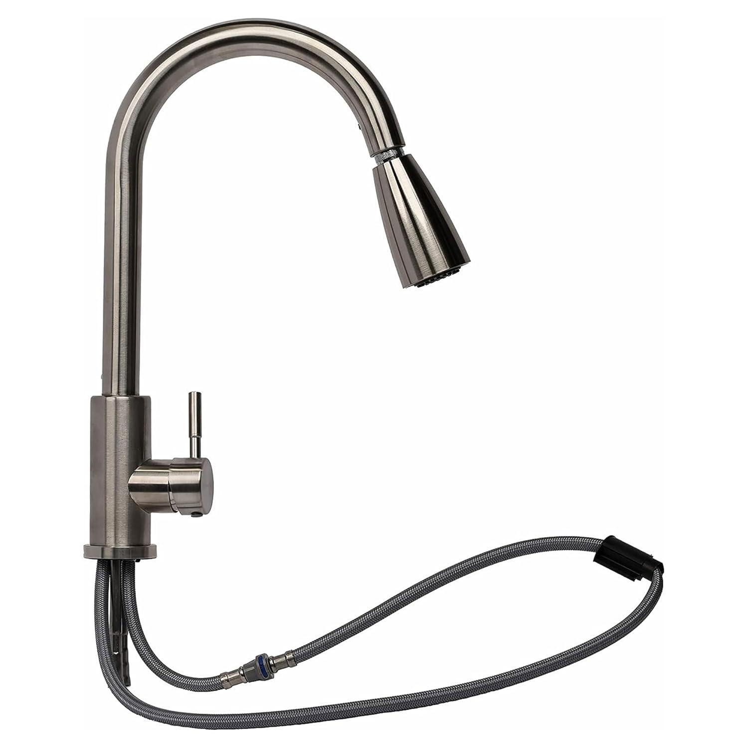 UTILITYSINKS Plastic 24" Compact Workshop Freestanding Laundry Sink with Faucet