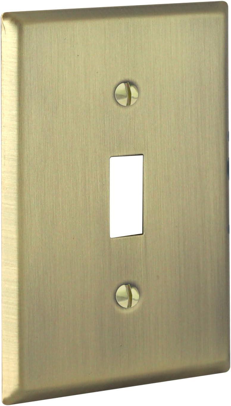 Symple Stuff Tindal No Subject 1 - Gang Toggle Light Switch Jumbo Wall Plate