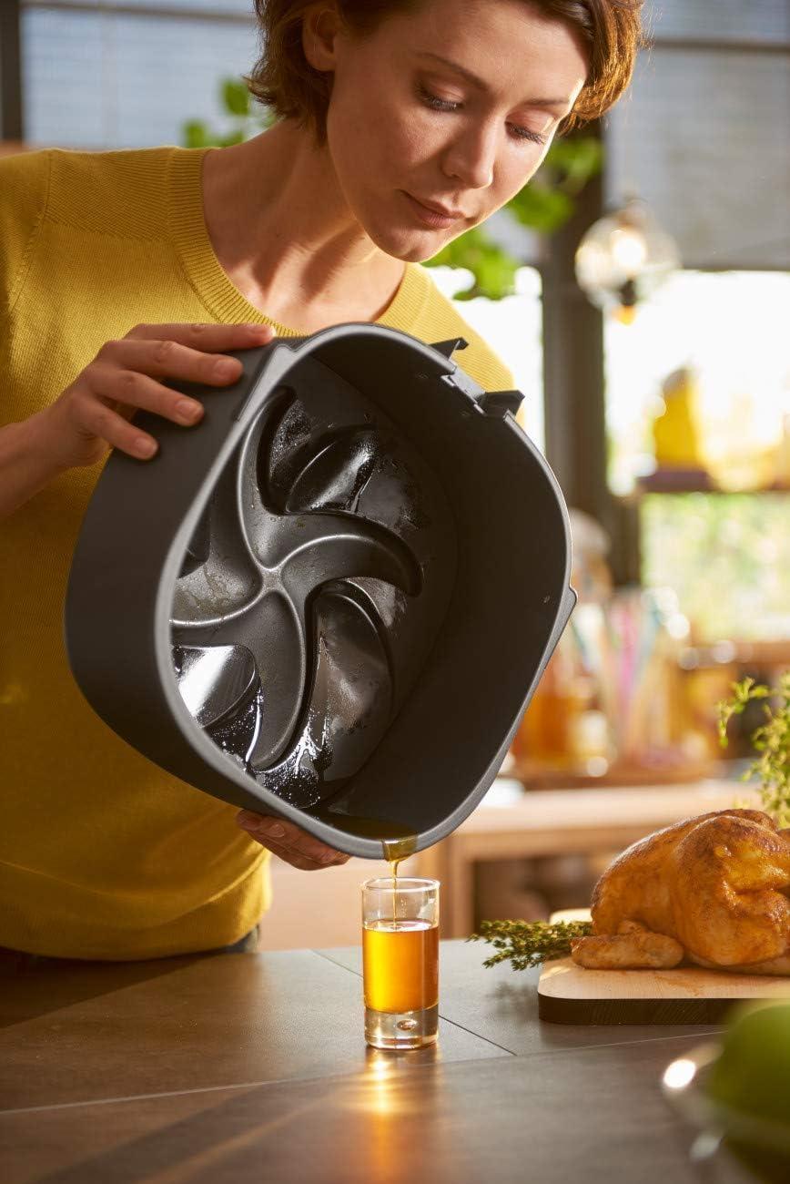 Philips Premium Airfryer XXL with Fat Removal and Rapid Air Technology (Black)