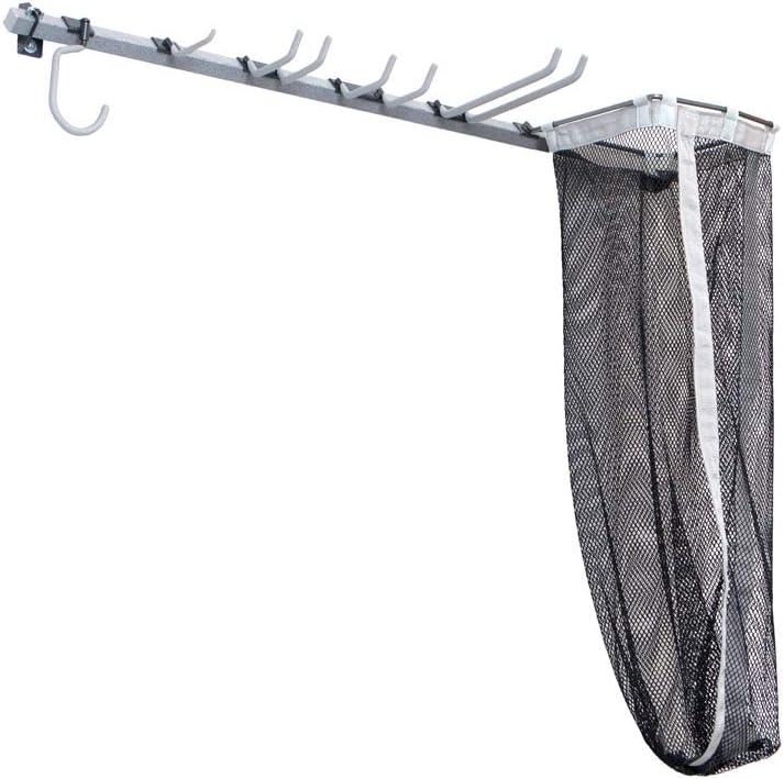 Steel Wall Mounted Adjustable Multi-Use Sports Rack