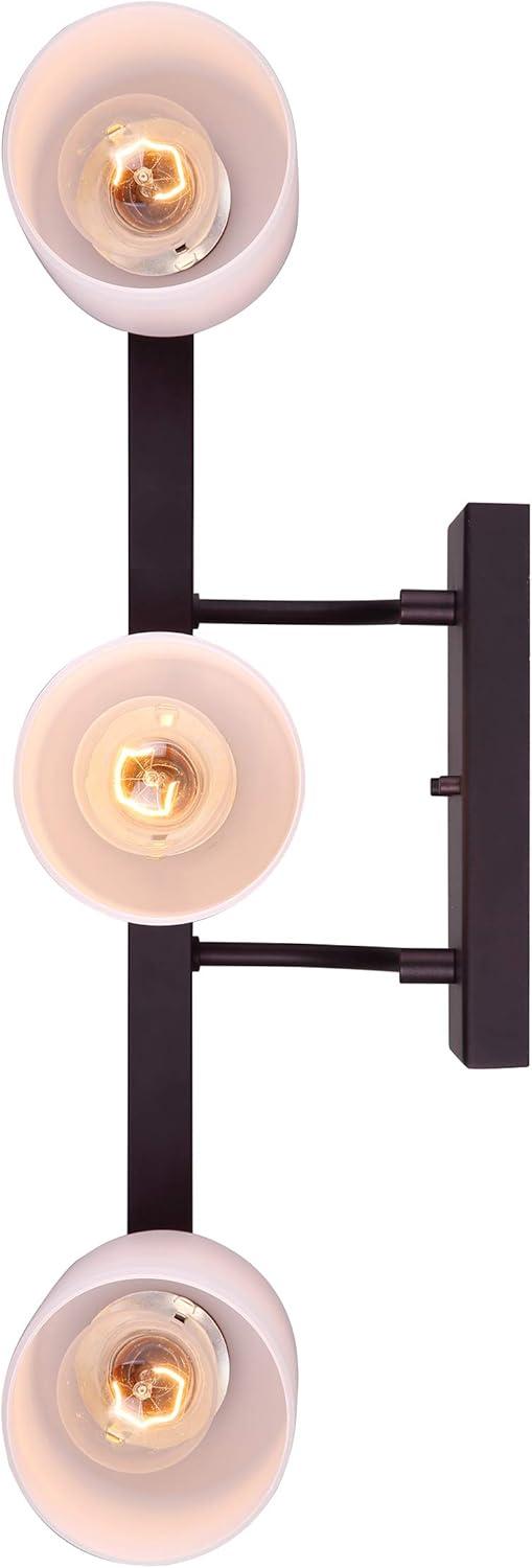 Oil Rubbed Bronze 3-Light Cylinder Vanity Fixture