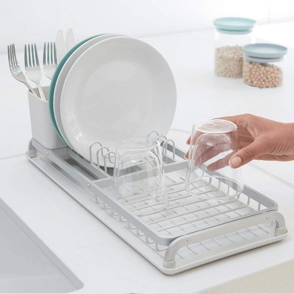 Brabantia Sink Side Compact Aluminum Dish Drying Rack