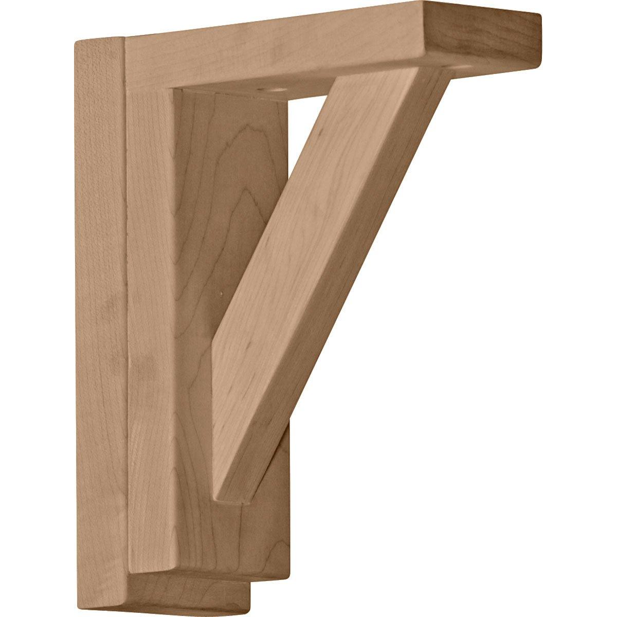 Ekena Millwork Traditional H 2.5'' W D Wood Bracket / Corbel