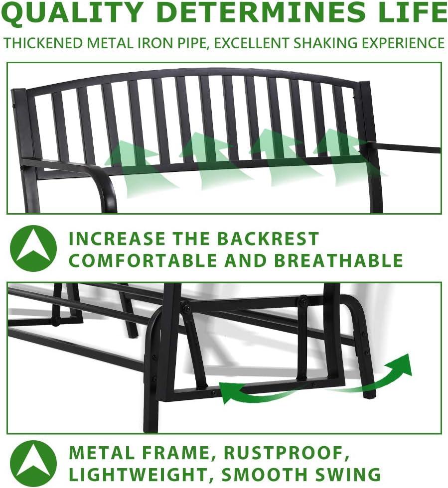 Stainless Steel Outdoor Bench