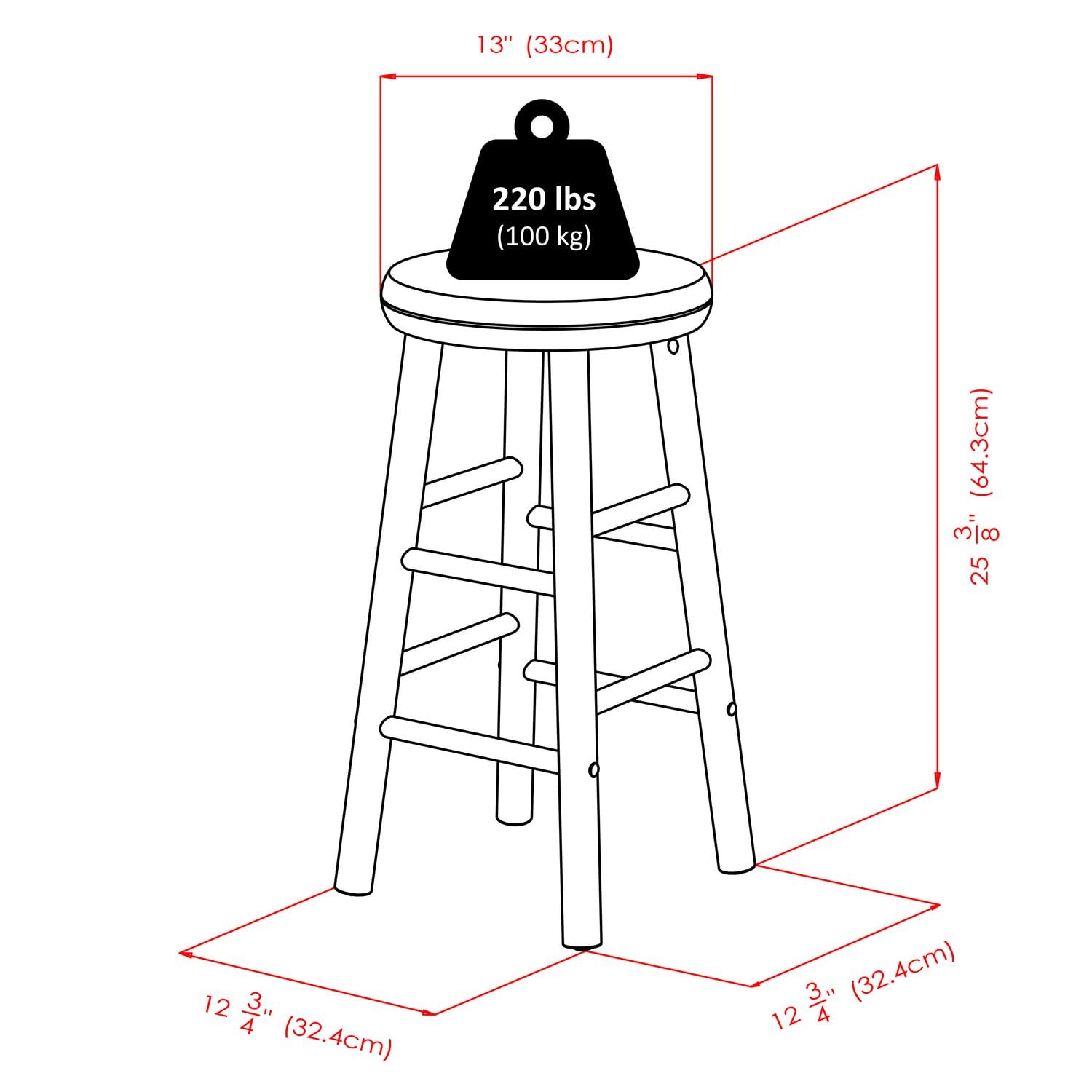Shelby 2-pc Swivel Seat Counter & Bar Stool (Set of 2)