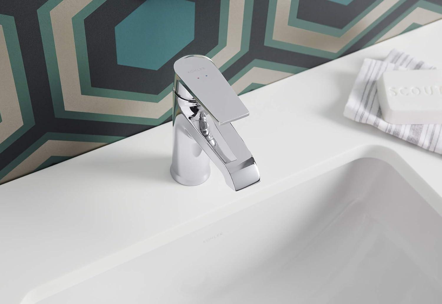 Hint Collection Polished Chrome Single-Handle Bathroom Faucet