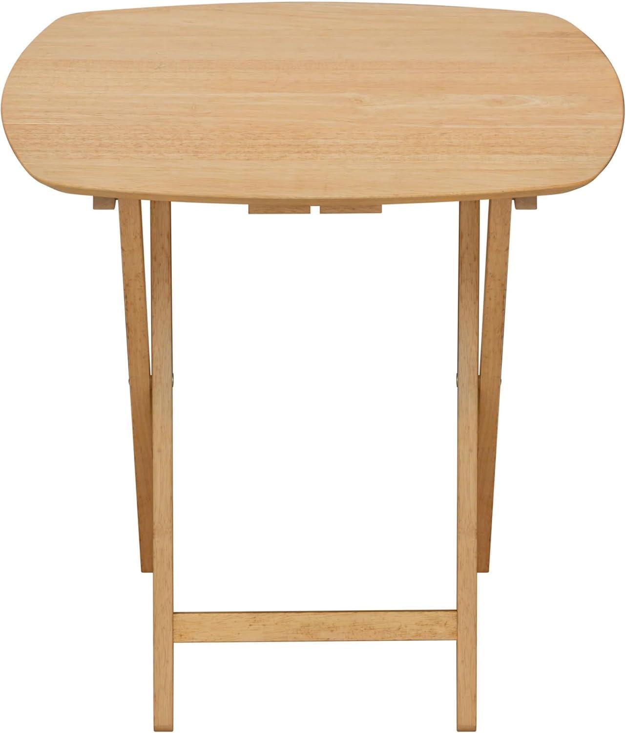 eHemco Wood Oversized Foldable TV Tray Table for Eating/2