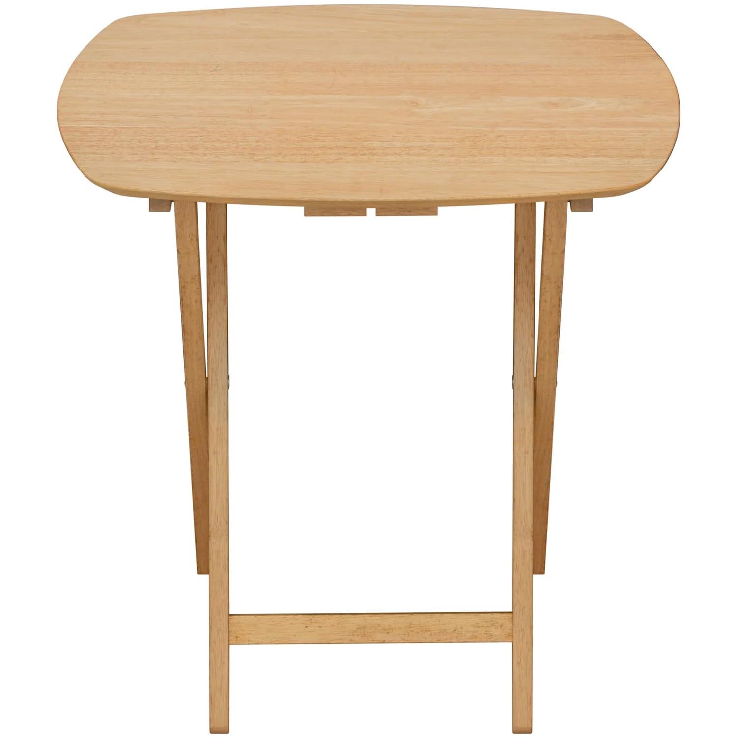 eHemco Wood Oversized Foldable TV Tray Table for Eating/2
