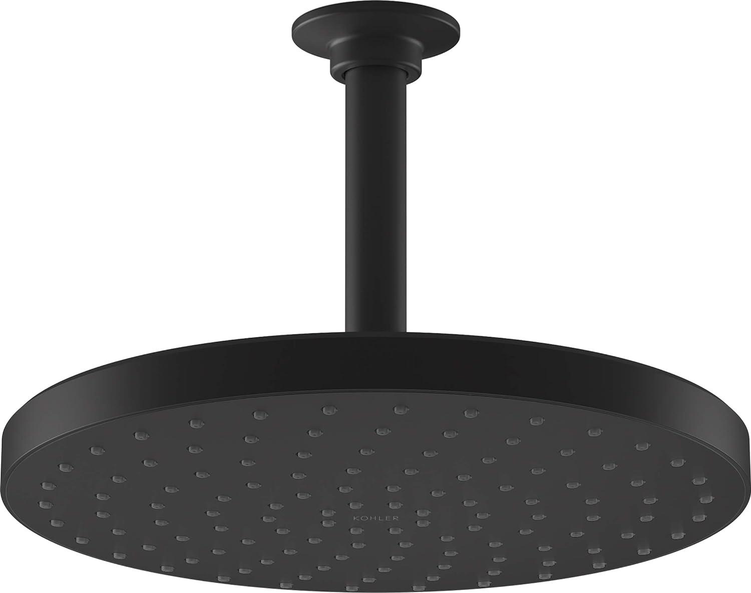 Awaken 10" Single-Function Wall or Ceiling-Mount Round Rainhead