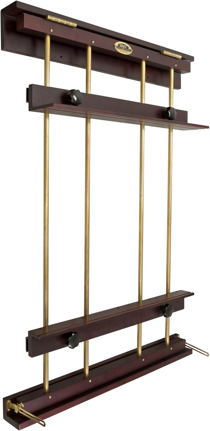 Rue WAll Display & Painting Easel Medium - 32in Wide-Canvases up to 40in High - Mahogany