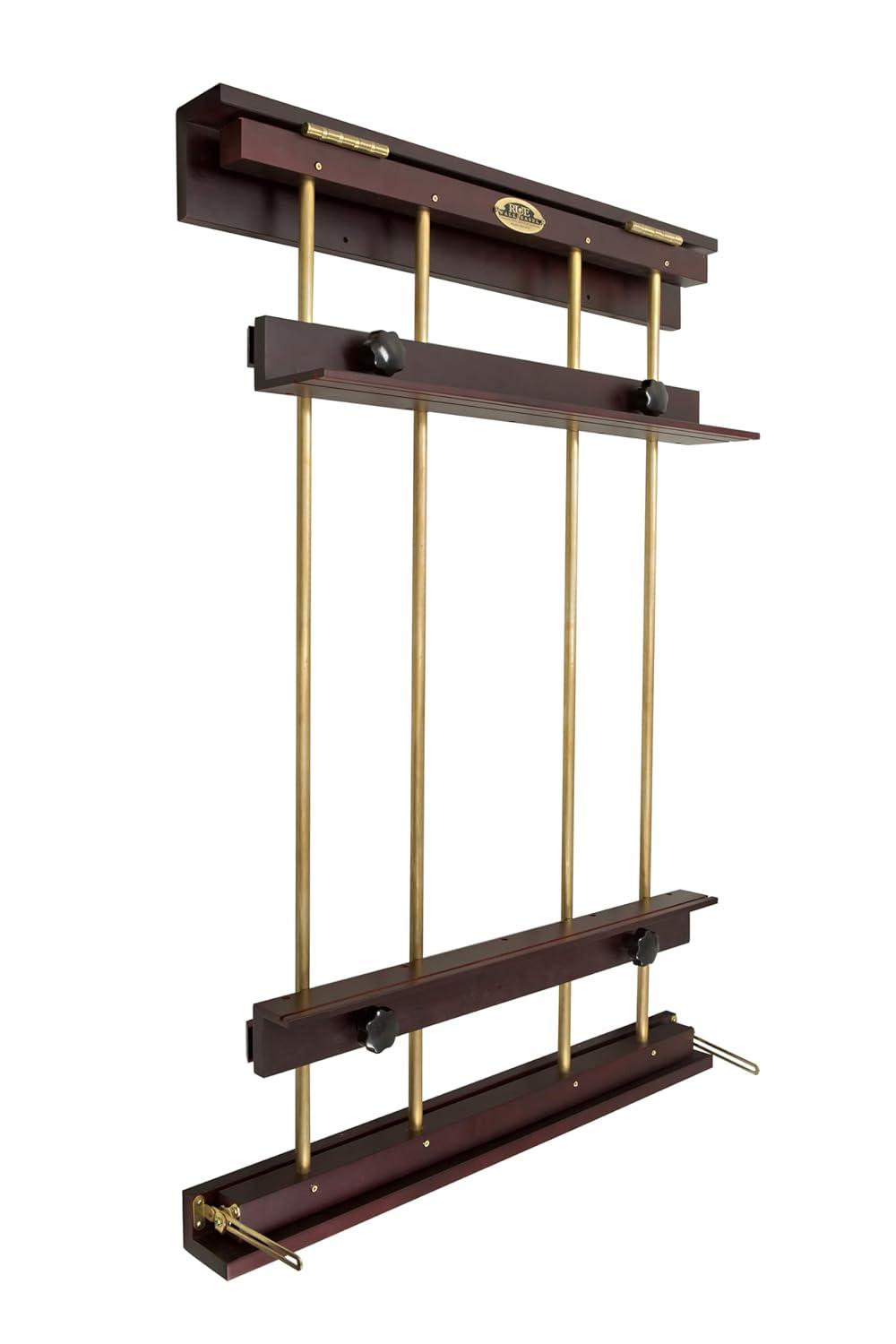 Rue WAll Display & Painting Easel Medium - 32in Wide-Canvases up to 40in High - Mahogany