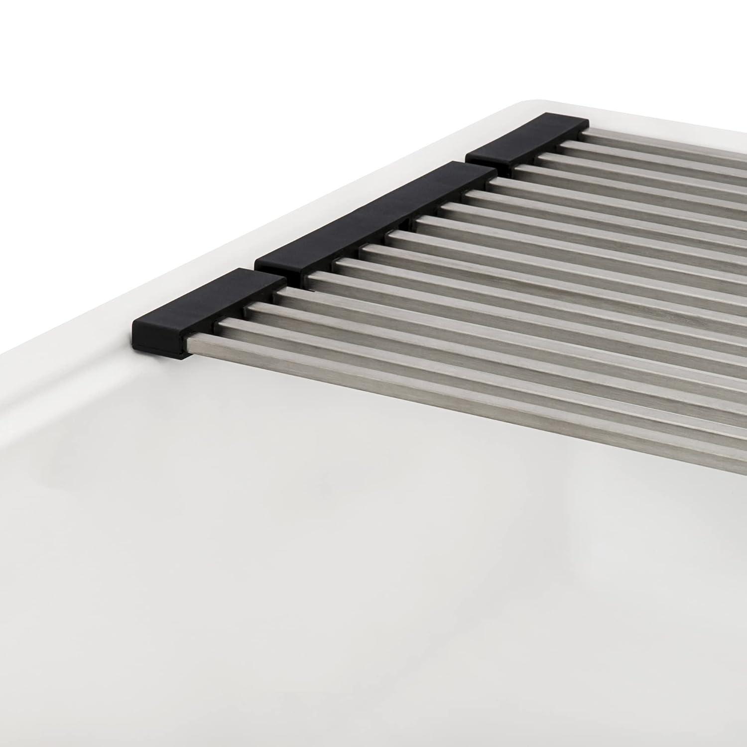 Ruvati 33-inch Undermount Workstation Granite Composite Kitchen Sink