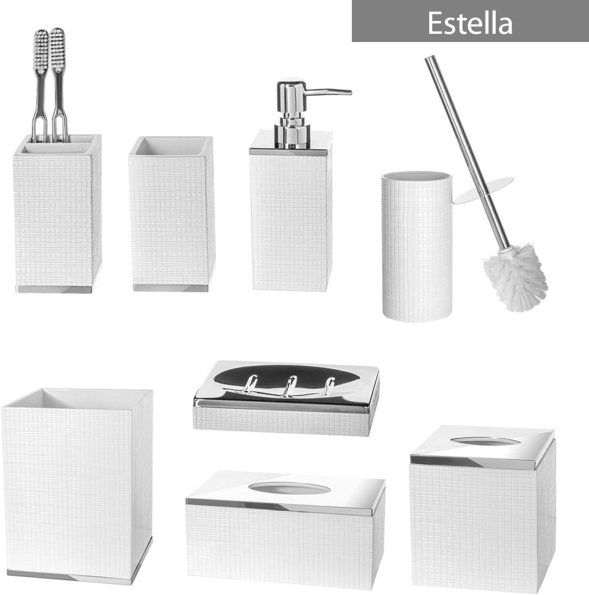 Creative Scents Estella Free Standing Toilet Brush and Holder
