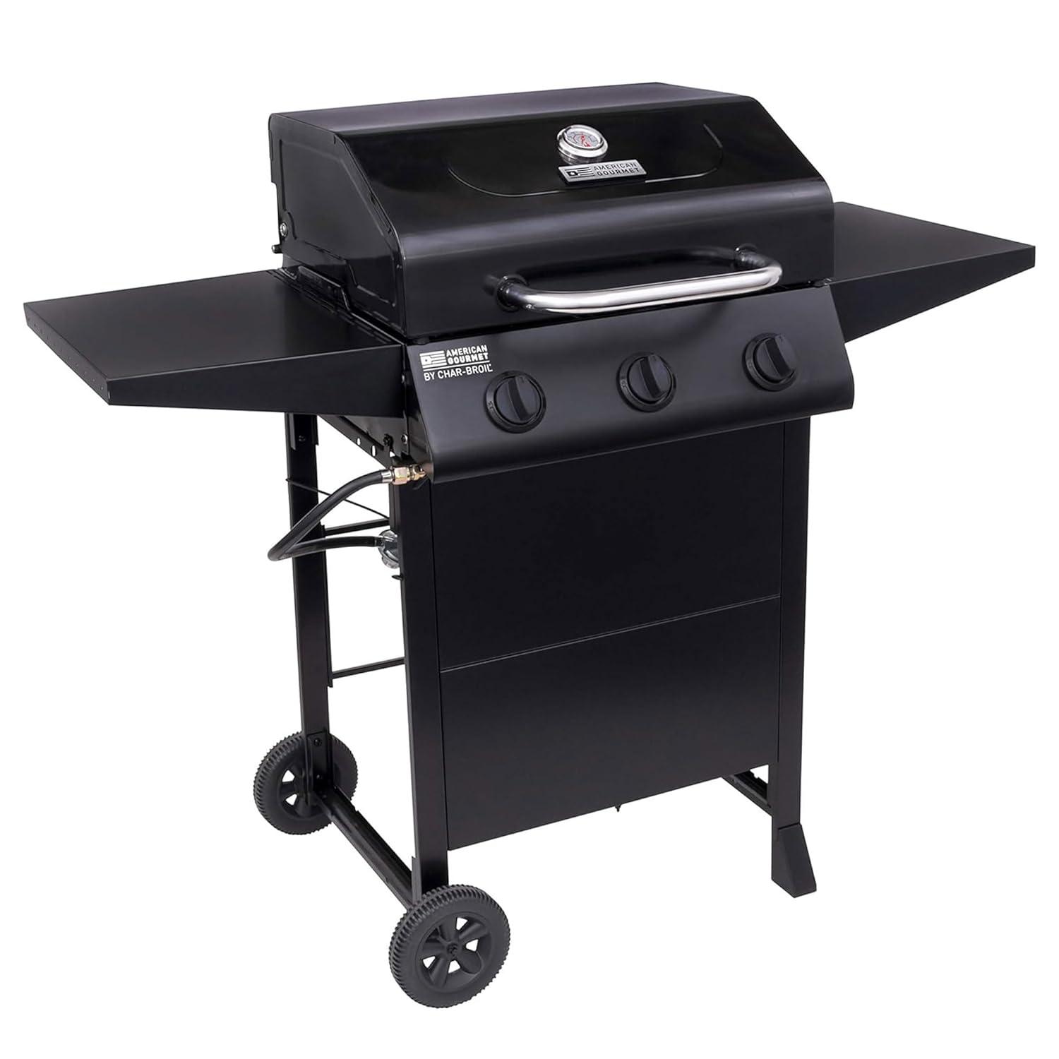 Charbroil American Gourmet 3-Burner Propane Gas Grill Cart