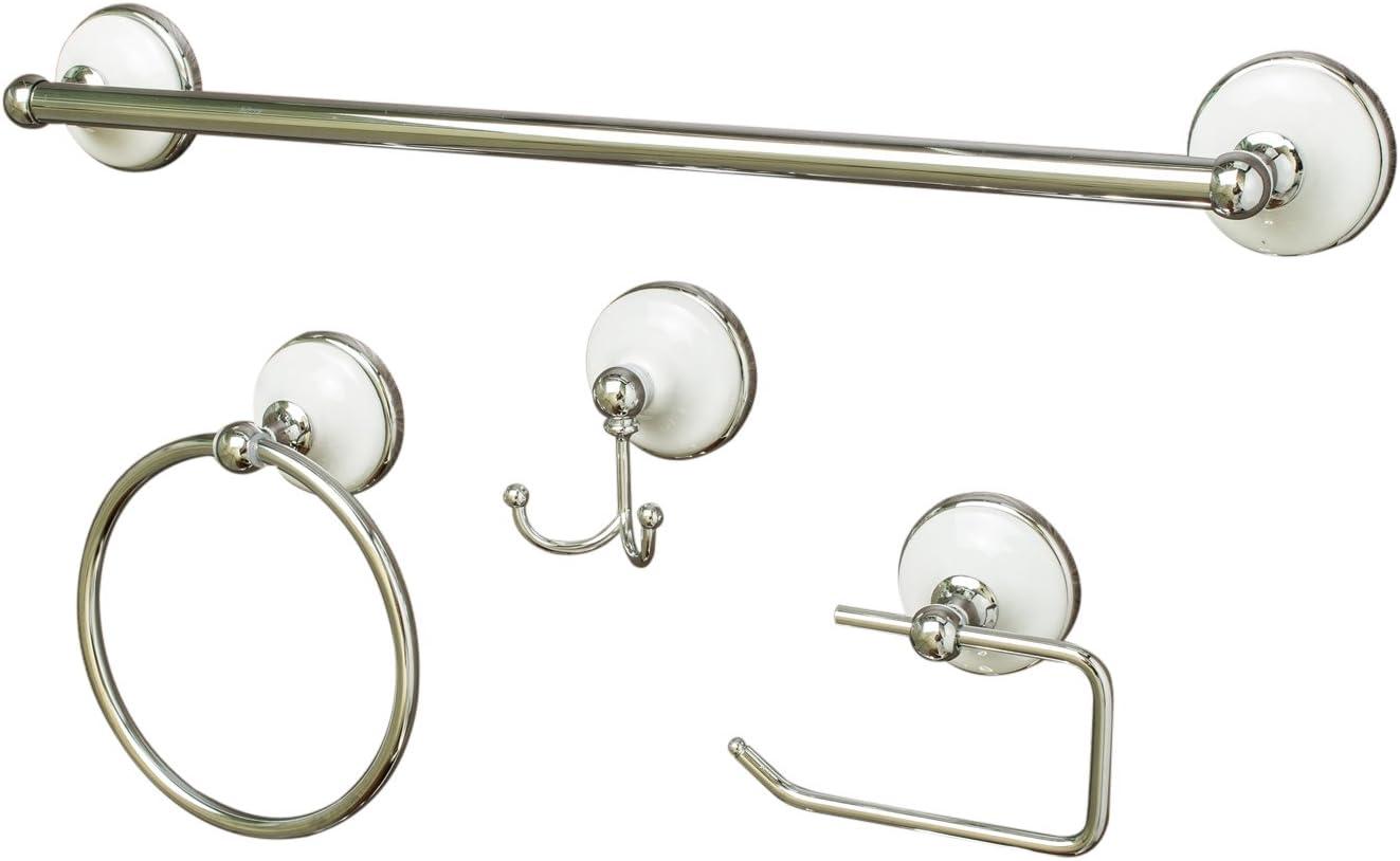 Brighton 4 - Piece Bathroom Hardware Set