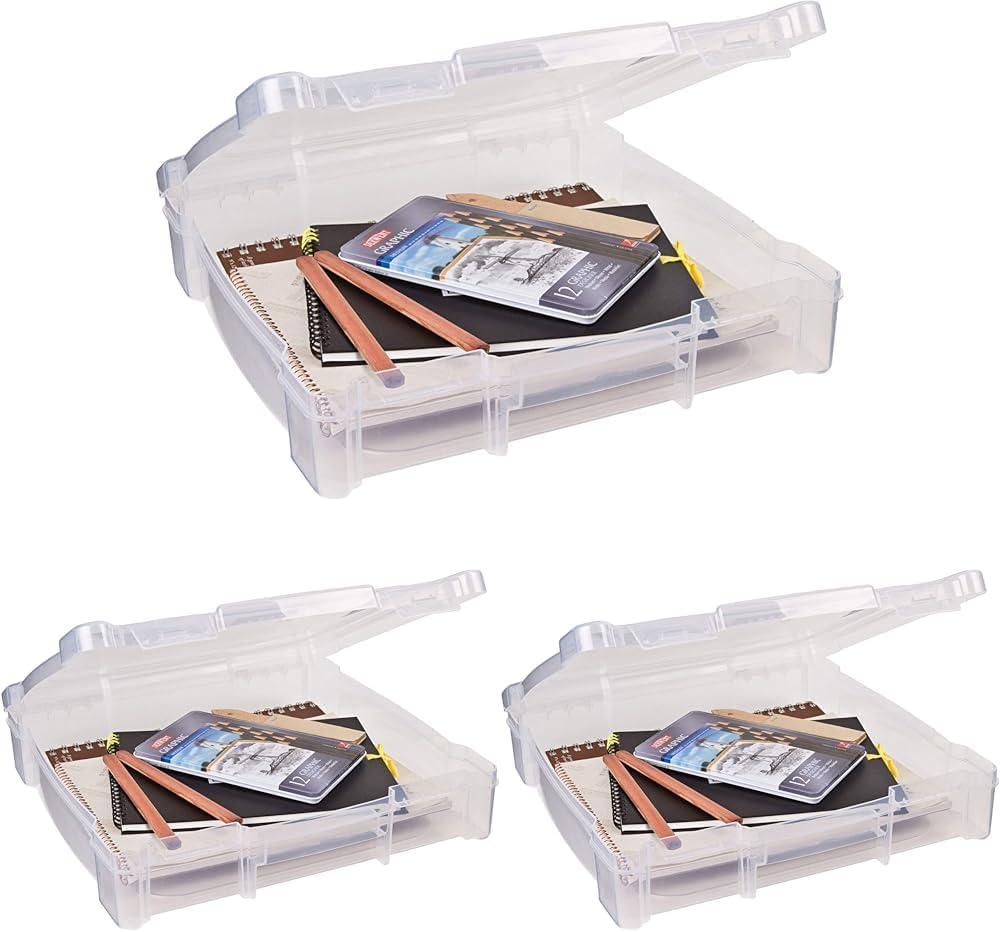 ArtBin Essentials Box-14.125"X13.625"X3" Translucent