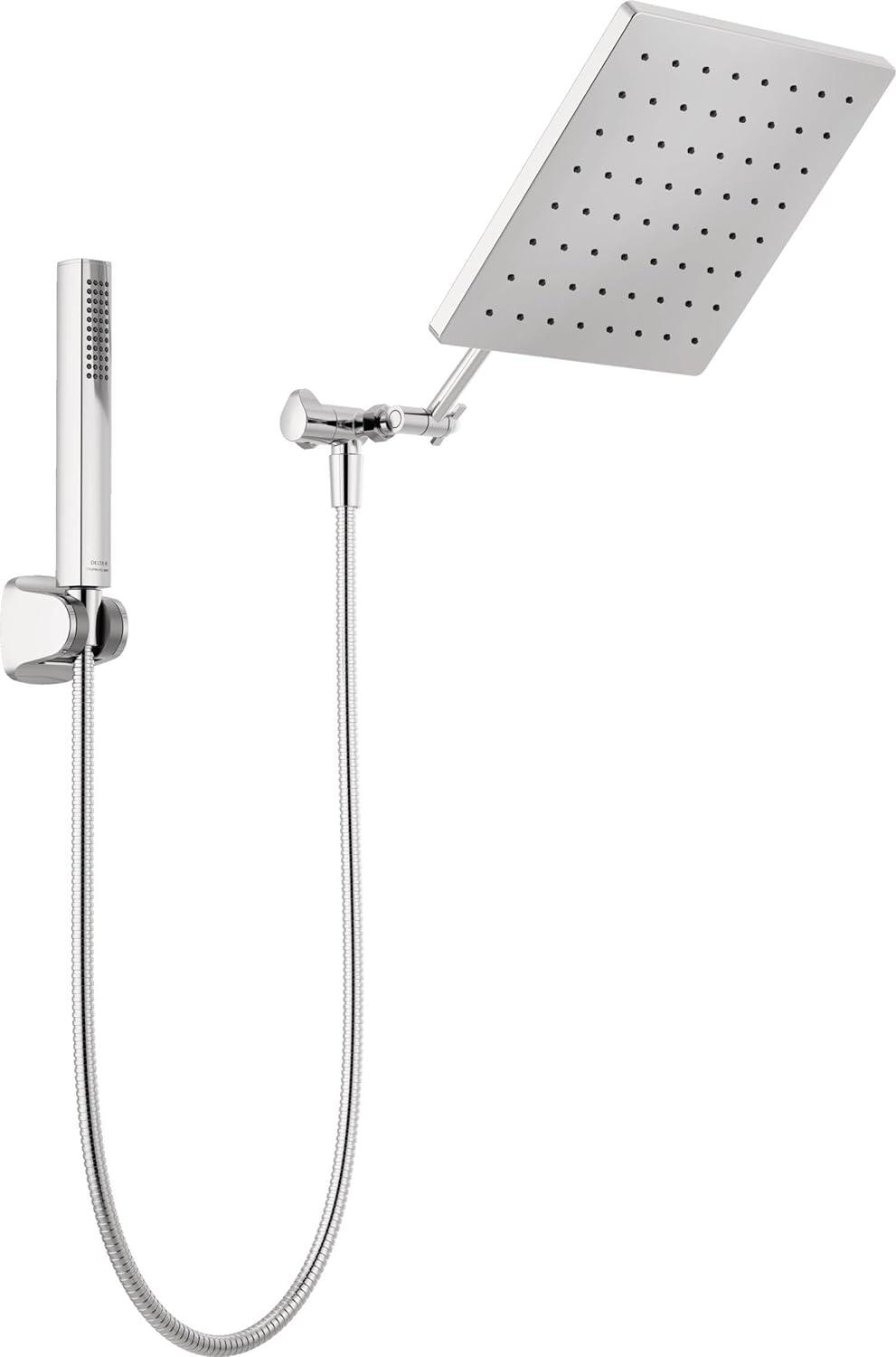 10-inch Raincan Shower Head and Hand Held Shower Combo, Rainfall Shower Head and Hand Shower